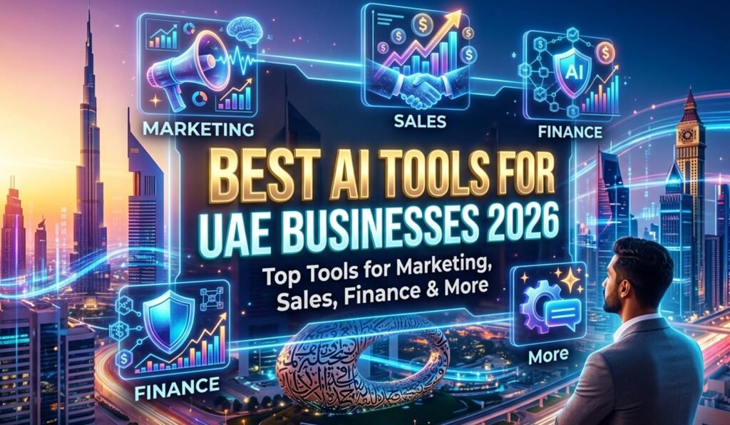 Best AI Tools for UAE Businesses 2026 Top Tools for Marketing, Sales, Finance & More