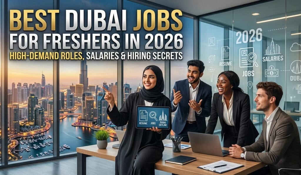 Best Dubai Jobs for Freshers in 2026 High-Demand Roles, Salaries & Hiring Secrets