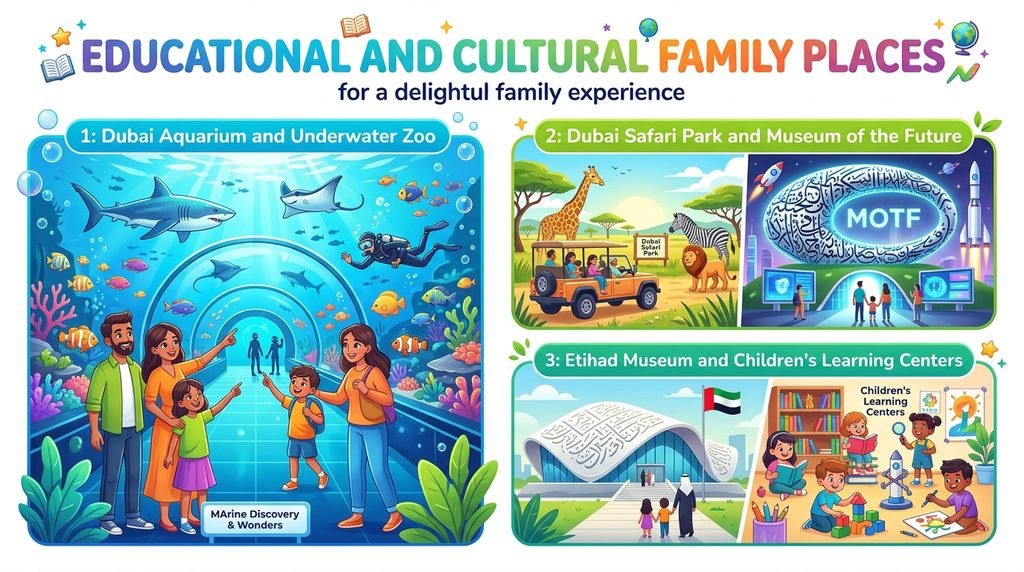 Family Places in Dubai 25+ Best Things to Do & Attractions for All Ages